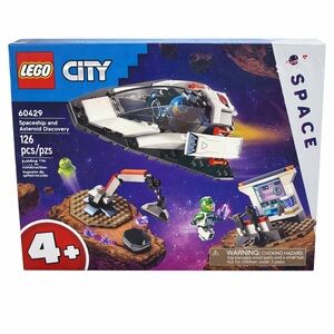 LEGO NWT City Spaceship Asteroid Discovery 60429 Sealed Space Set 126pcs